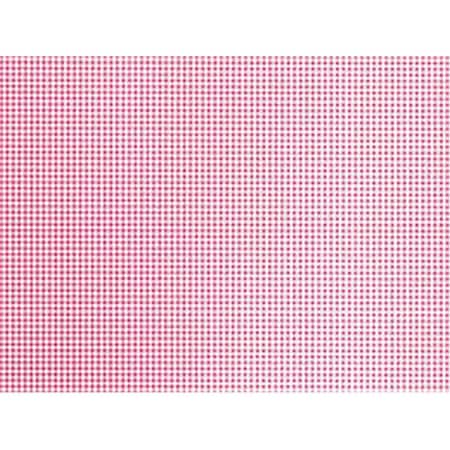 Lovelyhome 17 x 78 in. Decorative Self Adhesive Film; Vichy Red LO410714